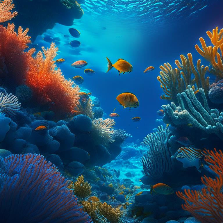 Великий Барьерная Риф, под водой , Австралия