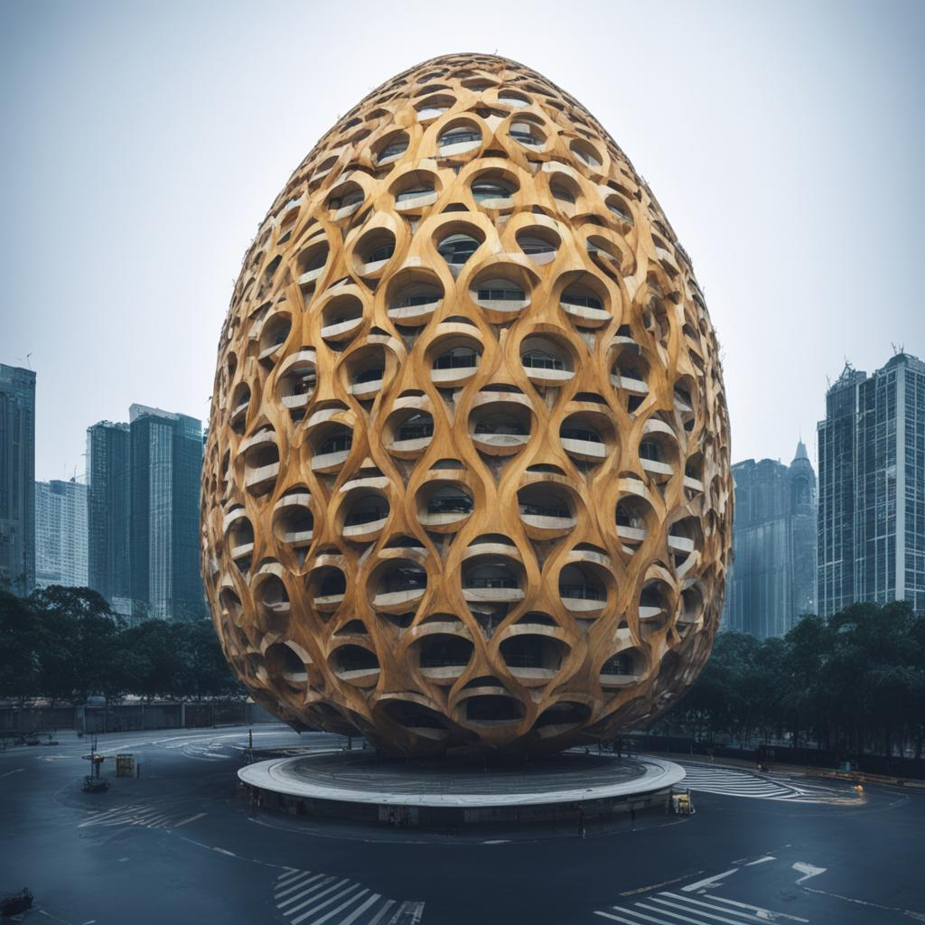 Здание "Egg", Шэньчжэнь, Китай
